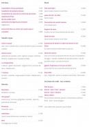 Menu Le pourquoi pas - La carte