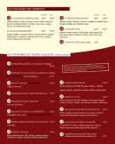 Menu Lobelys - Les salades , viandes...