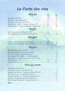 Carte et menu de Le Café du Port à La Foret Fouesnant — La carte des vins