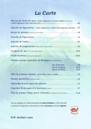 Carte et menu de Le Café du Port à La Foret Fouesnant — La carte