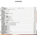 Menu L'alhambra - Les champagnes