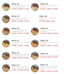 Menu Dolce Pizza - Les pizzas premiums suite