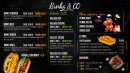 Menu French touch - Les binks, extras et boissons,...