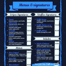 Menu Original Crêpe & Waffle - Les menus et signatures