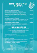 Menu Dei Sapori - Les plats suite et burgers