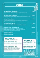 Menu Dei Sapori - Les gins