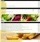 Carte et menu de Friterie Chez Véro à Pont Saint Esprit — Les entrées et salades