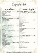 Menu La Fontaine Dei Sapori - Saporito lab