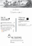 Menu Le Dodo Blanc Avignon - Mon ti décollage, l&#039;île aux cadeaux et vouchers