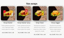 Menu Signature - Les wraps