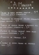 Menu Le Tracteur - Exemple de menu