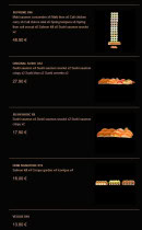 Menu La Fabrique à Sushi - Les boxes  suite