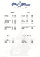 Carte et menu de Ni vu ni connu à Aigues Mortes — Les alcools, softs, eaux et boissons chaudes