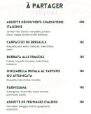 Menu Mona - A partager