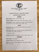 Carte et menu de Oh Frère de la Côte à Le Grau du Roi — Menus, entrées, plats et desserts