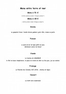 Menu Le Patio By Lou Caléou - menu à 51€ et 65€