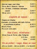 Menu Aime Restauration - Les boissons suite