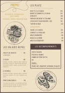 Menu L'insolite - Les salades, plats, ...