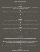 Carte et menu de Auberge les voutins à Mejannes les Ales — Menu gourmand