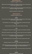 Carte et menu de Auberge les voutins à Mejannes les Ales — Menu douceur et saveur