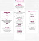 Carte et menu de La guinguette du vieux moulin à Villeneuve les Avignons — Les entrées, formules,...