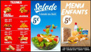 Menu Tacos Square - Les tex mex, salades et menu enfant