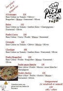 Carte et menu de Pizza Juju à Vestric et Candiac — Les pizzas
