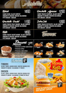 Menu Tacos grill - Les assiettes, salades, ...