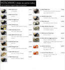 Carte et menu de L'outreterre à Gallargues le Montueux — Les hosomakis