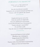 Carte et menu de La Croq Au Sel Sarl à Gallargues le Montueux — Les formules du, marche