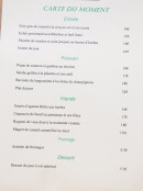 Carte et menu de La Croq Au Sel Sarl à Gallargues le Montueux — Carte du moment