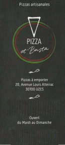 Menu Pizza et Basta - Carte et menu Pizza et Basta, Uzes