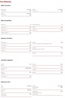 Carte et menu de L'Aigoual à Saint-Sauveur-Camprieu — Les boissons