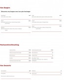 Carte et menu de L'Aigoual à Saint-Sauveur-Camprieu — Les burgers, desserts, ...