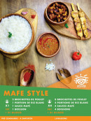 Carte et menu de African Maquis Food à Toulouse — Mafé brochette de poulet
