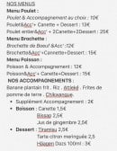 Carte et menu de Bang Bang Food à Toulouse — Les menus, les accompagnements,....