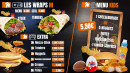 Menu Big M - Les wraps, extra et menu enfant