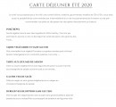 Carte et menu de Biofoodies Café à Toulouse — carte déjeune