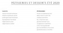 Carte et menu de Biofoodies Café à Toulouse — Patisseries et desserts