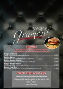 Menu Brasserie gramont - Les burgers