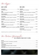 Menu Brasserie gramont - Les pizzas et tartines gourmandes