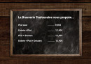Carte et menu de Brasserie Toulousaine à Toulouse — Les formules