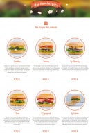 Menu Cantine & Gamelle - Hamburgers 