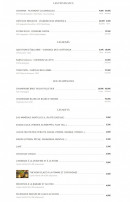 Carte et menu de Casa Dupuy à Toulouse — Les vins, champagnes et softs