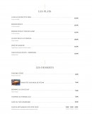 Carte et menu de Casa Dupuy à Toulouse — Les plats et desserts