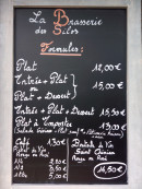 Menu La Brasserie Des Silos - Les formules