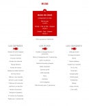 Carte et menu de La Tantina De La Playa à Toulouse — Entrées, plats, desserts et menu