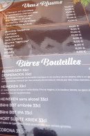 Menu Le Caribe - Les bières