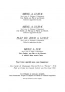 Menu Le L - Menus