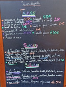 Carte et menu de Le Ministère des Brasseurs à Toulouse — Exemple de menu